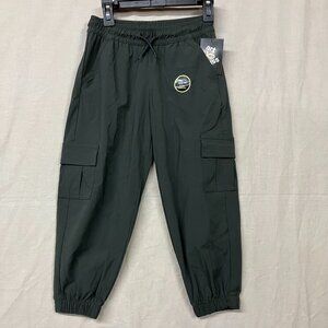 NWT Art Class Boys' 5 Dark Green Straight Leg Cargo Jogger Pants Drawstring